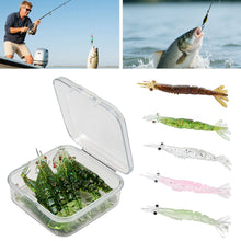 Load image into Gallery viewer, 10PCS/Box 3/4cm Micro Multi-Joint Shrimp Bait Root Fishing Soft Lure for Bass and Mandarin Fish