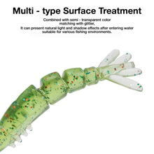 Load image into Gallery viewer, 10PCS/Box 3/4cm Micro Multi-Joint Shrimp Bait Root Fishing Soft Lure for Bass and Mandarin Fish