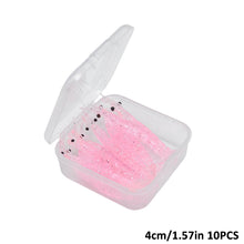 Load image into Gallery viewer, 10PCS/Box 3/4cm Micro Multi-Joint Shrimp Bait Root Fishing Soft Lure for Bass and Mandarin Fish
