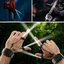 Load image into Gallery viewer, LED Wrist Light with Magnetic Charging Strong Light Localized Illumination Repair Lamp Hands-Free Flashlight for Outdoor Camping Night Fishing Night Riding