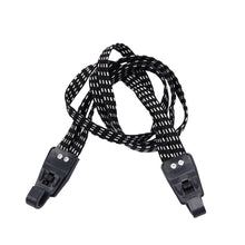 Load image into Gallery viewer, 1PC 40/60/90CM 3-in-1 Bungee Cord Elastic Tie Down Straps with Hooks for Bike Electric Scooter Rear Rack Speckled Pattern Heavy Duty