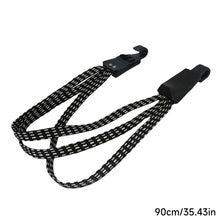 Load image into Gallery viewer, 1PC 40/60/90CM 3-in-1 Bungee Cord Elastic Tie Down Straps with Hooks for Bike Electric Scooter Rear Rack Speckled Pattern Heavy Duty