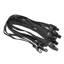 Load image into Gallery viewer, 1PC 40/60/90CM 3-in-1 Bungee Cord Elastic Tie Down Straps with Hooks for Bike Electric Scooter Rear Rack Speckled Pattern Heavy Duty