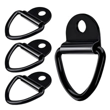Load image into Gallery viewer, 1PC Triangle Tie-Down Anchor Ring Full Carbon Steel One-Piece Forming Cargo Securing Loop for Motorcycle Off-Road and Truck