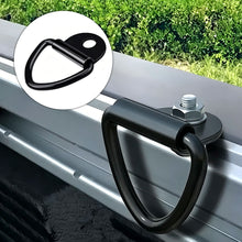 Load image into Gallery viewer, 1PC Triangle Tie-Down Anchor Ring Full Carbon Steel One-Piece Forming Cargo Securing Loop for Motorcycle Off-Road and Truck
