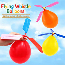 Load image into Gallery viewer, Classic Balloon Helicopter UFO Toy Creative Portable Flying Balloon Plane Kids Outdoor Interactive Party Gift