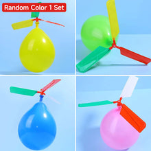 Load image into Gallery viewer, Classic Balloon Helicopter UFO Toy Creative Portable Flying Balloon Plane Kids Outdoor Interactive Party Gift