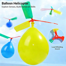 Load image into Gallery viewer, Classic Balloon Helicopter UFO Toy Creative Portable Flying Balloon Plane Kids Outdoor Interactive Party Gift