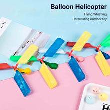 Load image into Gallery viewer, Classic Balloon Helicopter UFO Toy Creative Portable Flying Balloon Plane Kids Outdoor Interactive Party Gift
