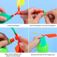 Load image into Gallery viewer, Classic Balloon Helicopter UFO Toy Creative Portable Flying Balloon Plane Kids Outdoor Interactive Party Gift