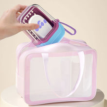 Load image into Gallery viewer, Portable Leakproof Soap Box With Lid Transparent Drain Tray Soap Case For Travel Camping Gym Bathroom Household Use