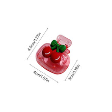 Load image into Gallery viewer, Cute Cherry Pattern Toothbrush Holder Dual Holes Drainage Ventilation Dust-proof Toothbrush Head Protection Box Portable Bathroom Organizer