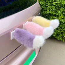 Load image into Gallery viewer, Car Rear Electric Plush Fox Tail Ornament Decoration Cute Fluffy Tail Ornament Accessory Motorcycle Bicycle