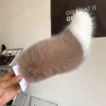 Load image into Gallery viewer, Car Rear Electric Plush Fox Tail Ornament Decoration Cute Fluffy Tail Ornament Accessory Motorcycle Bicycle