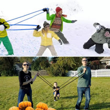 Load image into Gallery viewer, Outdoor Entertainment Children Toys Water Balloon 3 Person Launcher Water Ball Launcher Elastic Ball Launcher Water Balloon Launch