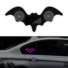 Load image into Gallery viewer, Solar Powered Bat Shape LED Car Interiors Atmosphere Decor Light USB Powered Car Window Neon Light Decorative Lamps