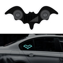 Load image into Gallery viewer, Solar Powered Bat Shape LED Car Interiors Atmosphere Decor Light USB Powered Car Window Neon Light Decorative Lamps