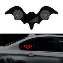 Load image into Gallery viewer, Solar Powered Bat Shape LED Car Interiors Atmosphere Decor Light USB Powered Car Window Neon Light Decorative Lamps