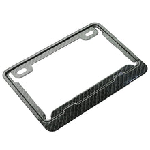 Load image into Gallery viewer, Universal Motorcycle Aluminum Alloy License Plate Frames License Plate Holder Solid/Hollow Style License Plate Holders Frame