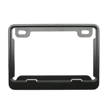 Load image into Gallery viewer, Universal Motorcycle Aluminum Alloy License Plate Frames License Plate Holder Solid/Hollow Style License Plate Holders Frame