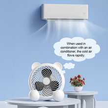 Load image into Gallery viewer, Portable USB Plug Desktop Fan for Office Home Dorm Camping Low Noise Energy Saving Mini Table Fan