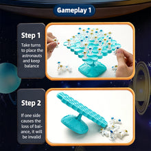 Load image into Gallery viewer, Kids Balance Tree Stacking Toy Frog Astronaut Tabletop Board Game for Family Game Night Educational Toy Gift for Boys Girls