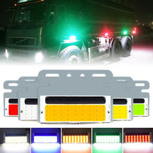 Load image into Gallery viewer, 24V Ultrathin Trailer Truck Side Clearance Marker Lamp Warning Lights 72 LED COB Side Marker Lamp Marker Caravan