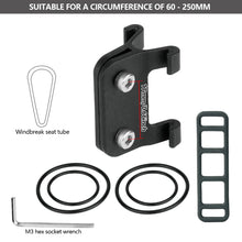 Load image into Gallery viewer, Bicycle Racing Number Plate Holder Bracket Clip MTB Road Bike Cards Seatpost Mount Triathlon ID Cards Match Holder Cycling Accessories