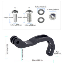 Load image into Gallery viewer, MTB Front Light Stand Rack Bicycle Fork Mount Camera Stand Rack Holder Fits Gopro Interface for Brompton Folding Bike Road Bike Accessories