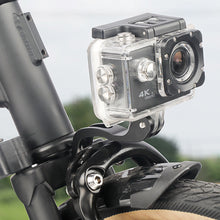 Load image into Gallery viewer, MTB Front Light Stand Rack Bicycle Fork Mount Camera Stand Rack Holder Fits Gopro Interface for Brompton Folding Bike Road Bike Accessories