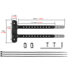 Load image into Gallery viewer, Bicycle Water Bottle Mount Adaptor Quick Release Silicone Gel Bandage Kettle Cage Strap Seatpost Fork Frame Install Holder Adapter