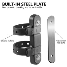 Load image into Gallery viewer, Bicycle Water Bottle Mount Adaptor Quick Release Silicone Gel Bandage Kettle Cage Strap Seatpost Fork Frame Install Holder Adapter