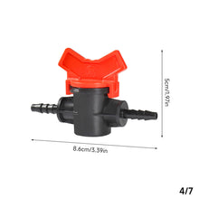 Load image into Gallery viewer, Garden Hose Tap Irrigation Water Valve DN4 DN8 DN15 PE Tube Waterstop Connector for 4mm-25mm Drip Irrigation Hose