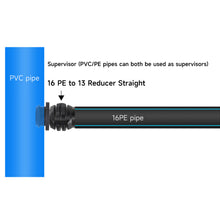 Load image into Gallery viewer, DN16 DN20 Barbed Pipe Connector 1/2" 3/4" Male Thread Tee Elbow Straight End Plug Garden Drip Irrigation Hose Adapter