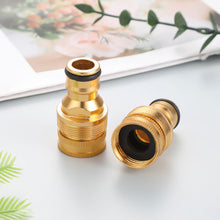 Load image into Gallery viewer, 2/6 PCS EU Standard Hose Fitting Kits 1/2" & 3/4" Faucet Fittings with 13-16mm Garden Pipe Quick Couplings