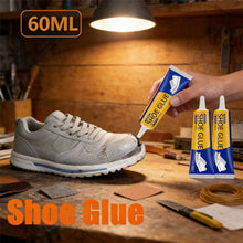 Load image into Gallery viewer, 60ml Strong Shoe Repair Glue Waterproof Fast Dry Transparent Soft Resin Low Odor Adhesive for Sneaker Boot DIY Craft Fixing