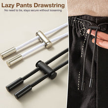 Load image into Gallery viewer, 2M Elastic Drawstring Rope with Threader and Cord Lock Stopper Strong Elastic Waistband Strap DIY Sewing Accessories for Sweatpants