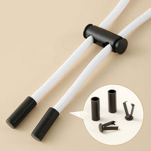 Load image into Gallery viewer, 2M Elastic Drawstring Rope with Threader and Cord Lock Stopper Strong Elastic Waistband Strap DIY Sewing Accessories for Sweatpants