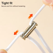 Load image into Gallery viewer, 2M Elastic Drawstring Rope with Threader and Cord Lock Stopper Strong Elastic Waistband Strap DIY Sewing Accessories for Sweatpants
