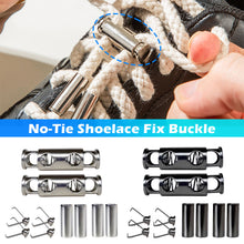 Load image into Gallery viewer, 1 Pair Metal Capsule Shoelace Buckle Connector Quick Tie Lazy Shoelace Accessories for Sneakers Shoes