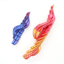 Load image into Gallery viewer, 3D Printed Articulated Dragon Egg Flexible Fidget Toy Gradient Dragon Model Desktop Decor Stress Relief Surprise Gift for Kids Adults