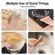 Load image into Gallery viewer, 50Pcs/Roll Vintage Disposable Kitchen Towels Thick Absorbent Dry Wet Dual Use Hand Towel Degreasing Retro Pattern Dish Duster Cloth