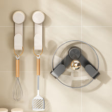 Load image into Gallery viewer, Adjustable Suction Cup No Drill Rotating Wall Mount Pot Lid Rack Multifunctional Kitchen Organizer Storage Rack