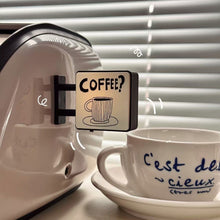 Load image into Gallery viewer, Mini Luminous Lightbox Fridge Magnet Retro Coffee Style Magnetic Home Decoration Creative Home Ornament Gift