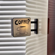Load image into Gallery viewer, Mini Luminous Lightbox Fridge Magnet Retro Coffee Style Magnetic Home Decoration Creative Home Ornament Gift