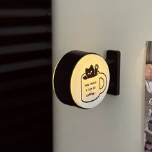 Load image into Gallery viewer, Mini Luminous Lightbox Fridge Magnet Retro Coffee Style Magnetic Home Decoration Creative Home Ornament Gift