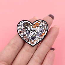 Load image into Gallery viewer, Cute Animal Enamel Pin Cat Dog Brooch Lapel Badge Fashion Bag Clothing Accessories For Backpack Clothing Pendant