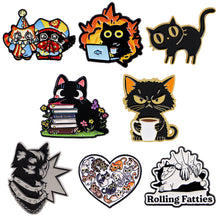 Load image into Gallery viewer, Cute Animal Enamel Pin Cat Dog Brooch Lapel Badge Fashion Bag Clothing Accessories For Backpack Clothing Pendant