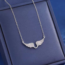 Load image into Gallery viewer, Fashion Angel Wing Pendant Necklace Titanium Steel Clavicle Chain Elegant Jewelry Accessories For Women Daily Wedding Party Decoration
