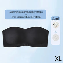 Load image into Gallery viewer, Wireless Strapless Bra For Women Anti Slip Seamless Small Bust Gathered Back Smoothing Invisible Thin Summer Daily Underwear